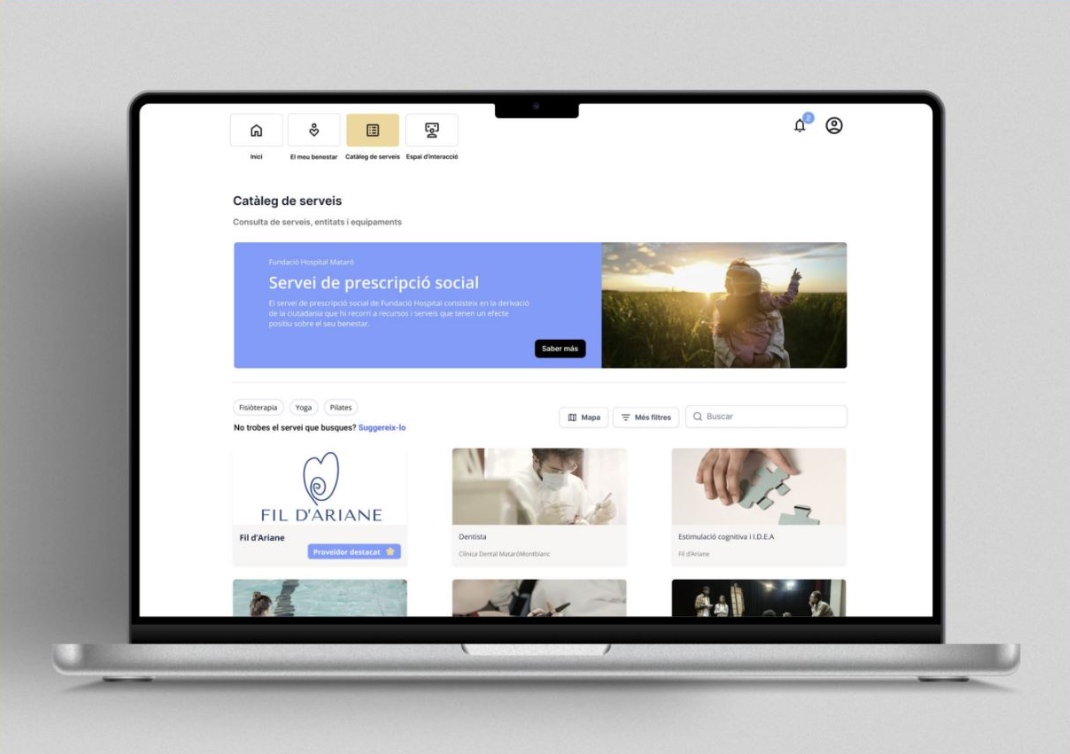 Together Better, la nueva herramienta digital diseñada para ofrecer una atención integral e integrada para el bienestar de la ciudadanía de Mataró